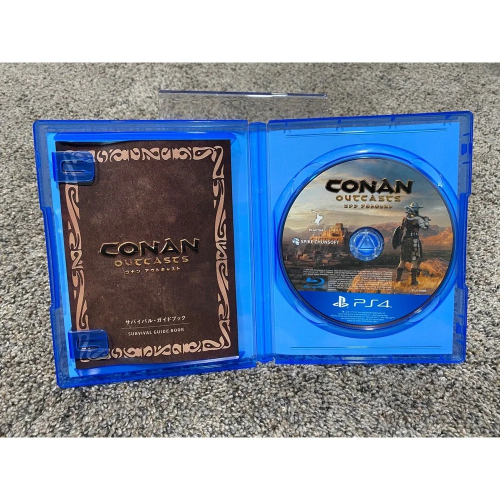 Conan Outcasts PS4 Japanese Import Excellent Spike Chunsoft Survival Action Game